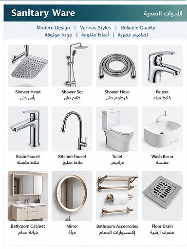 Sanitary ware products